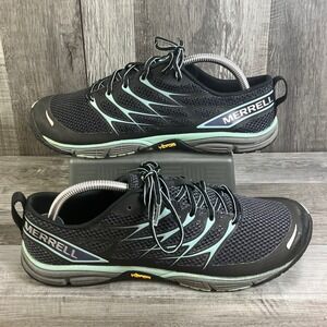 Merrell Bare Access Arc 4 Womens 11 Black Blue Trail Running Shoes J06246 Vibram